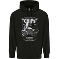 Chips Police Motorcycle Drama Motorbike Childrens Kids Hoodie Black