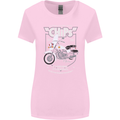 Chips Police Motorcycle Drama Motorbike Womens Wider Cut T-Shirt Light Pink