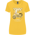 Chips Police Motorcycle Drama Motorbike Womens Wider Cut T-Shirt Yellow