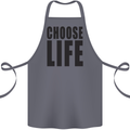 Choose Life Fancy Dress Outfit Costume Cotton Apron 100% Organic Steel
