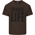 Choose Life Fancy Dress Outfit Costume Kids T-Shirt Childrens Chocolate