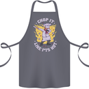 Chop It Like Its Hot Funny Chef Cook BBQ Cotton Apron 100% Organic Steel