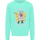 Chop It Like Its Hot Funny Chef Cook BBQ Kids Sweatshirt Jumper Peppermint