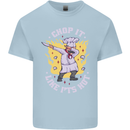 Chop It Like Its Hot Funny Chef Cook BBQ Kids T-Shirt Childrens Light Blue