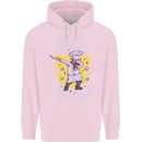 Chop It Like Its Hot Funny Chef Cook BBQ Mens 80% Cotton Hoodie Light Pink