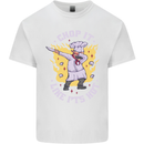 Chop It Like Its Hot Funny Chef Cook BBQ Mens Cotton T-Shirt Tee Top White
