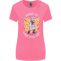 Chop It Like Its Hot Funny Chef Cook BBQ Womens Wider Cut T-Shirt Azalea