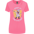 Chop It Like Its Hot Funny Chef Cook BBQ Womens Wider Cut T-Shirt Azalea