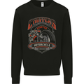 Choppers Forever Biker Motorcycle Motorbike Mens Sweatshirt Jumper Black