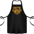 Choppers Legend Motorcycle Motorbike Biker Cotton Apron 100% Organic Black