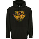 Choppers Legend Motorcycle Motorbike Biker Mens Hoodie Black
