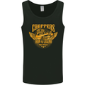 Choppers Legend Motorcycle Motorbike Biker Mens Vest Tank Top Black