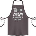 Christian Pioneer Mode Funny Christianity Cotton Apron 100% Organic Dark Grey
