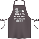 Christian Pioneer Mode Funny Christianity Cotton Apron 100% Organic Dark Grey