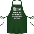 Christian Pioneer Mode Funny Christianity Cotton Apron 100% Organic Forest Green