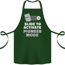 Christian Pioneer Mode Funny Christianity Cotton Apron 100% Organic Forest Green