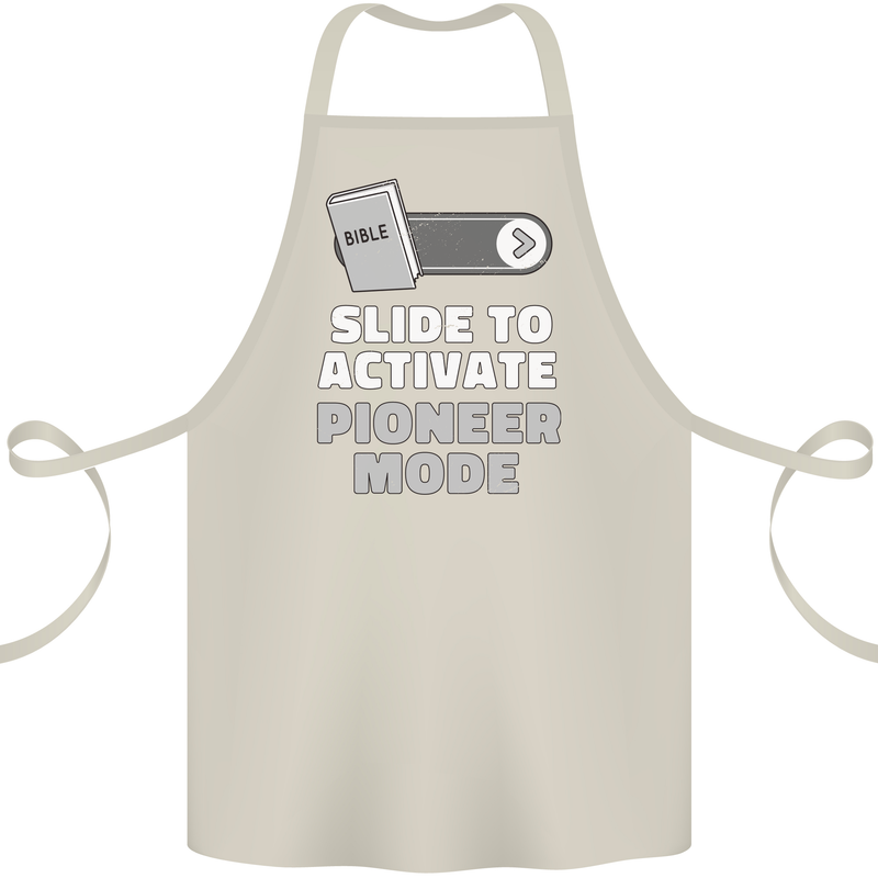 Christian Pioneer Mode Funny Christianity Cotton Apron 100% Organic Natural
