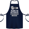 Christian Pioneer Mode Funny Christianity Cotton Apron 100% Organic Navy Blue