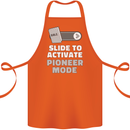 Christian Pioneer Mode Funny Christianity Cotton Apron 100% Organic Orange