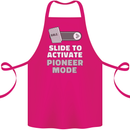 Christian Pioneer Mode Funny Christianity Cotton Apron 100% Organic Pink