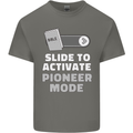 Christian Pioneer Mode Funny Christianity Kids T-Shirt Childrens Charcoal