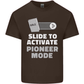 Christian Pioneer Mode Funny Christianity Kids T-Shirt Childrens Chocolate