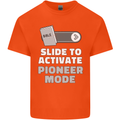 Christian Pioneer Mode Funny Christianity Kids T-Shirt Childrens Orange