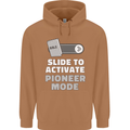Christian Pioneer Mode Funny Christianity Mens 80% Cotton Hoodie Caramel Latte