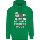 Christian Pioneer Mode Funny Christianity Mens 80% Cotton Hoodie Irish Green