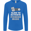 Christian Pioneer Mode Funny Christianity Mens Long Sleeve T-Shirt Royal Blue