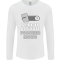 Christian Pioneer Mode Funny Christianity Mens Long Sleeve T-Shirt White