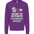 Christian Pioneer Mode Funny Christianity Mens Sweatshirt Jumper Purple