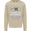 Christian Pioneer Mode Funny Christianity Mens Sweatshirt Jumper Sand