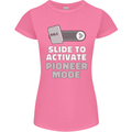 Christian Pioneer Mode Funny Christianity Womens Petite Cut T-Shirt Azalea