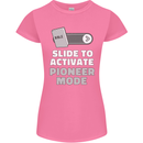 Christian Pioneer Mode Funny Christianity Womens Petite Cut T-Shirt Azalea