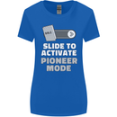 Christian Pioneer Mode Funny Christianity Womens Wider Cut T-Shirt Royal Blue