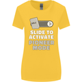 Christian Pioneer Mode Funny Christianity Womens Wider Cut T-Shirt Yellow