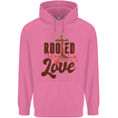 Christian Rooted in Love Christianity Jesus Childrens Kids Hoodie Azalea
