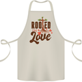 Christian Rooted in Love Christianity Jesus Cotton Apron 100% Organic Natural