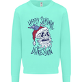 Christmas Bah Humbug Skull Scrouge Mens Sweatshirt Jumper Peppermint