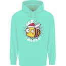 Christmas Bee Merry Funny Novelty Childrens Kids Hoodie Peppermint