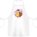 Christmas Bee Merry Funny Novelty Cotton Apron 100% Organic White