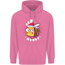 Christmas Bee Merry Funny Novelty Mens 80% Cotton Hoodie Azelea