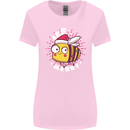 Christmas Bee Merry Funny Novelty Womens Wider Cut T-Shirt Light Pink
