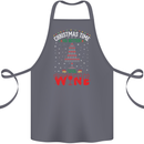 Christmas Better With Wine Funny Alcohol Cotton Apron 100% Organic Steel