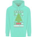 Christmas Chemistry Tree Funny Xmas Science Childrens Kids Hoodie Peppermint