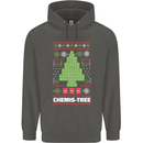 Christmas Chemistry Tree Funny Xmas Science Childrens Kids Hoodie Storm Grey
