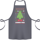 Christmas Chemistry Tree Funny Xmas Science Cotton Apron 100% Organic Steel