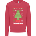 Christmas Chemistry Tree Funny Xmas Science Mens Sweatshirt Jumper Heliconia