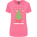 Christmas Chemistry Tree Funny Xmas Science Womens Wider Cut T-Shirt Azalea